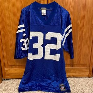 Reebok Authentic NFL Edgerrin James Colts jersey